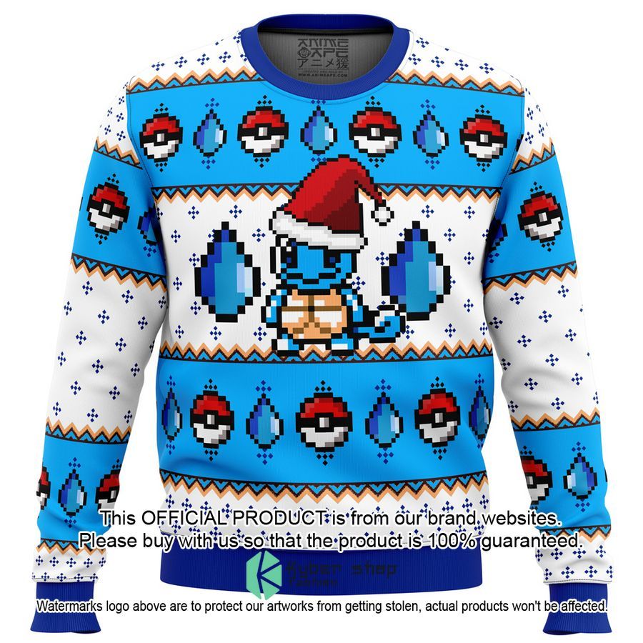 Pokemon Squirtle Sweater Christmas 10