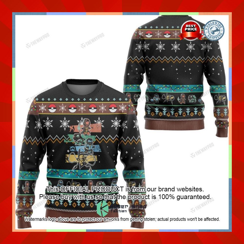 Pokemon Teenage Mutant Ninja Turtles Christmas Sweater 10 Pokemon Teenage Mutant Ninja Turtles Christmas Sweater word2