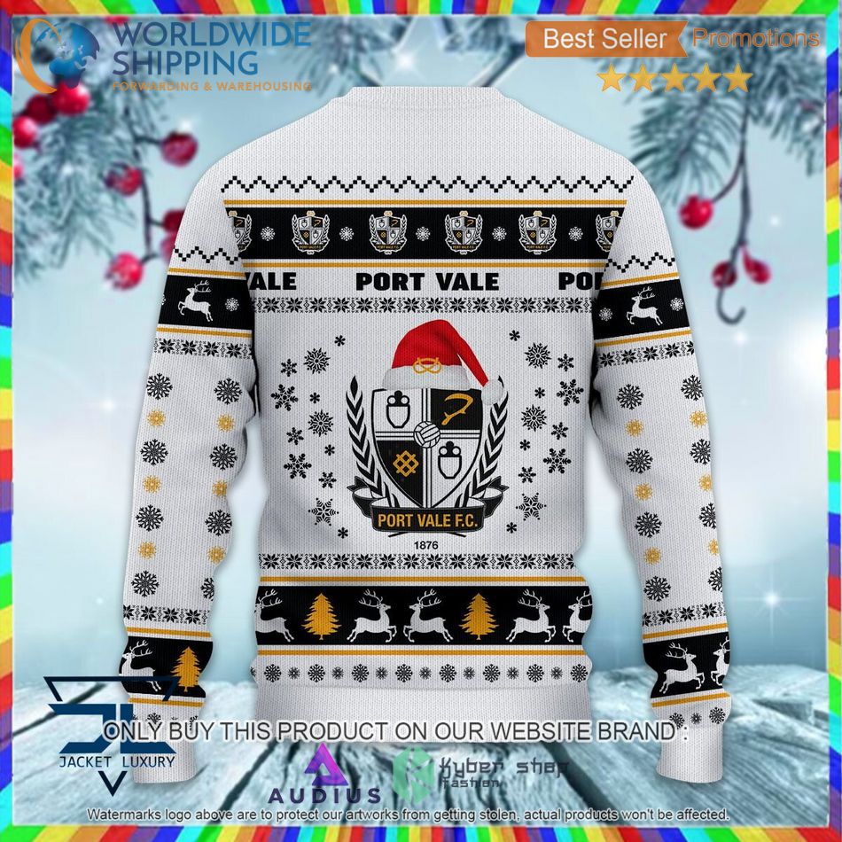 Port Vale EFL Ugly Christmas Sweater 3 port vale efl ugly christmas sweater 3 32167