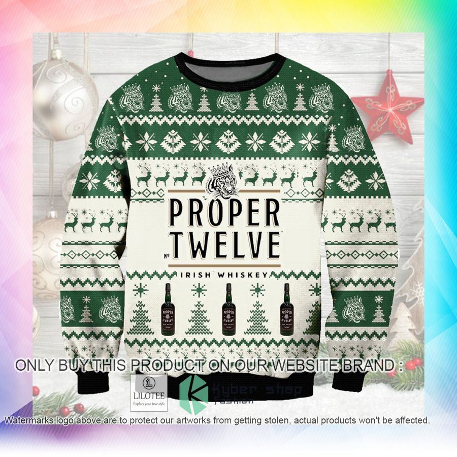 proper no twelve christmas sweater sweatshirt 2 37076