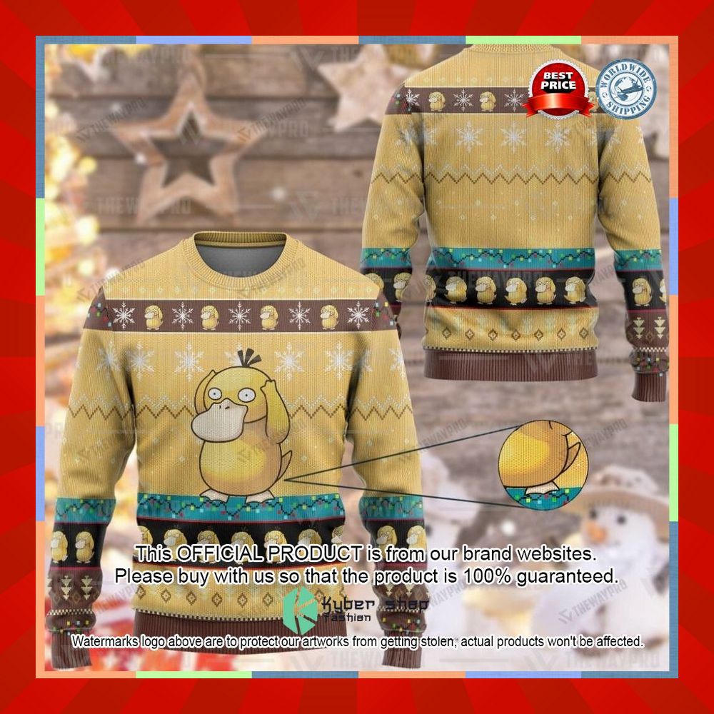 Psyduck Christmas Sweater 7 Psyduck Christmas Sweater word1