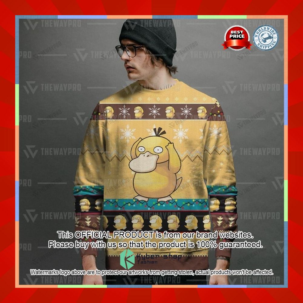 Psyduck Christmas Sweater 8 Psyduck Christmas Sweater word1