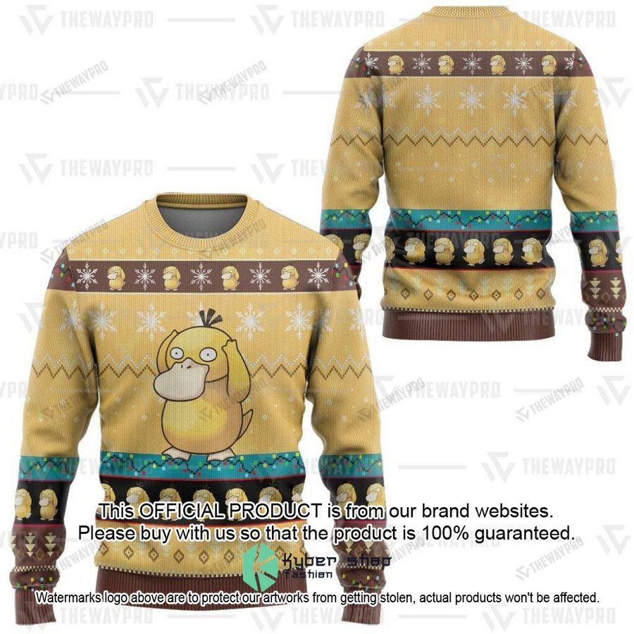 Psyduck Christmas Sweater 4 Psyduck Christmas Sweater word1
