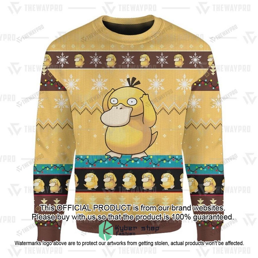 Psyduck Christmas Sweater 5 Psyduck Christmas Sweater word1