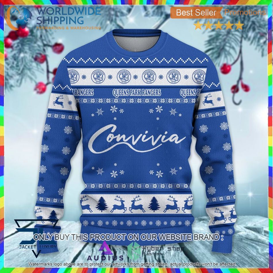 queens park rangers efl ugly christmas sweater 2 89125