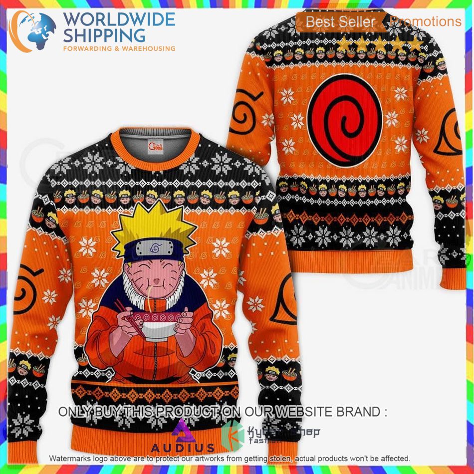 ramen naruto anime sweater hoodie 1 42946