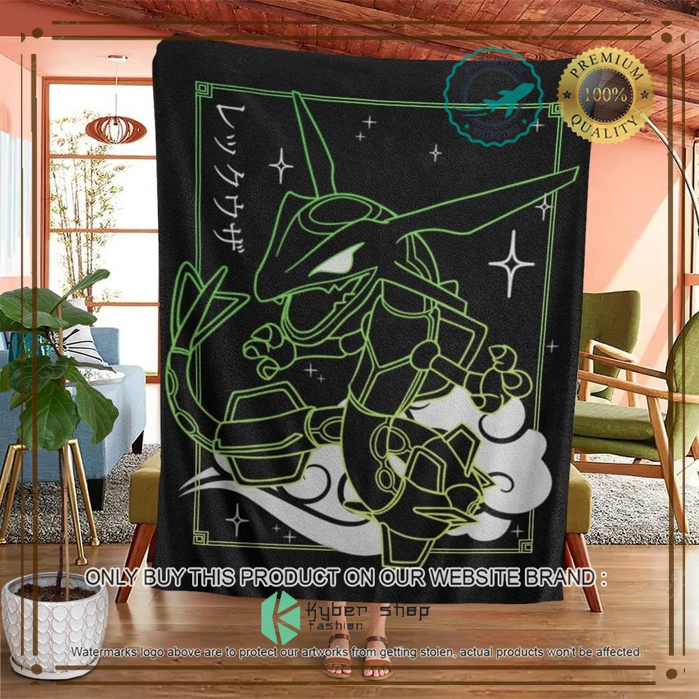 Rayquaza Anime Pokemon Blanket 5 rayquaza anime pokemon blanket 5 18341