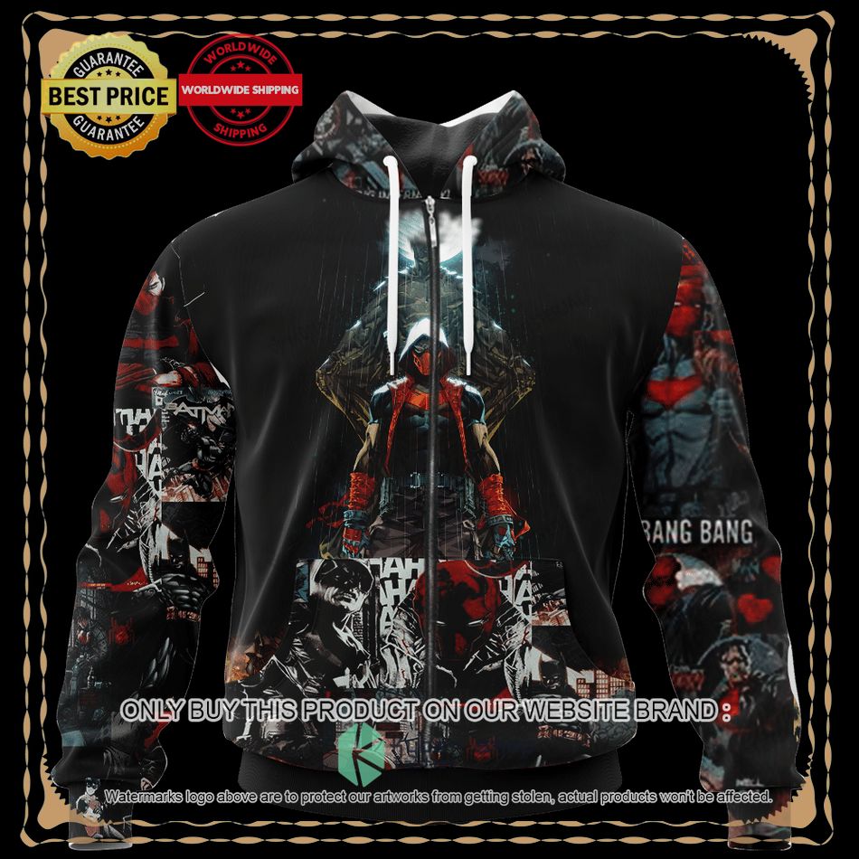 Red Hood DC Comics Universe Black Hoodie, Hoodie Mask 3 red hood dc comics universe black hoodie hoodie mask 3 91711