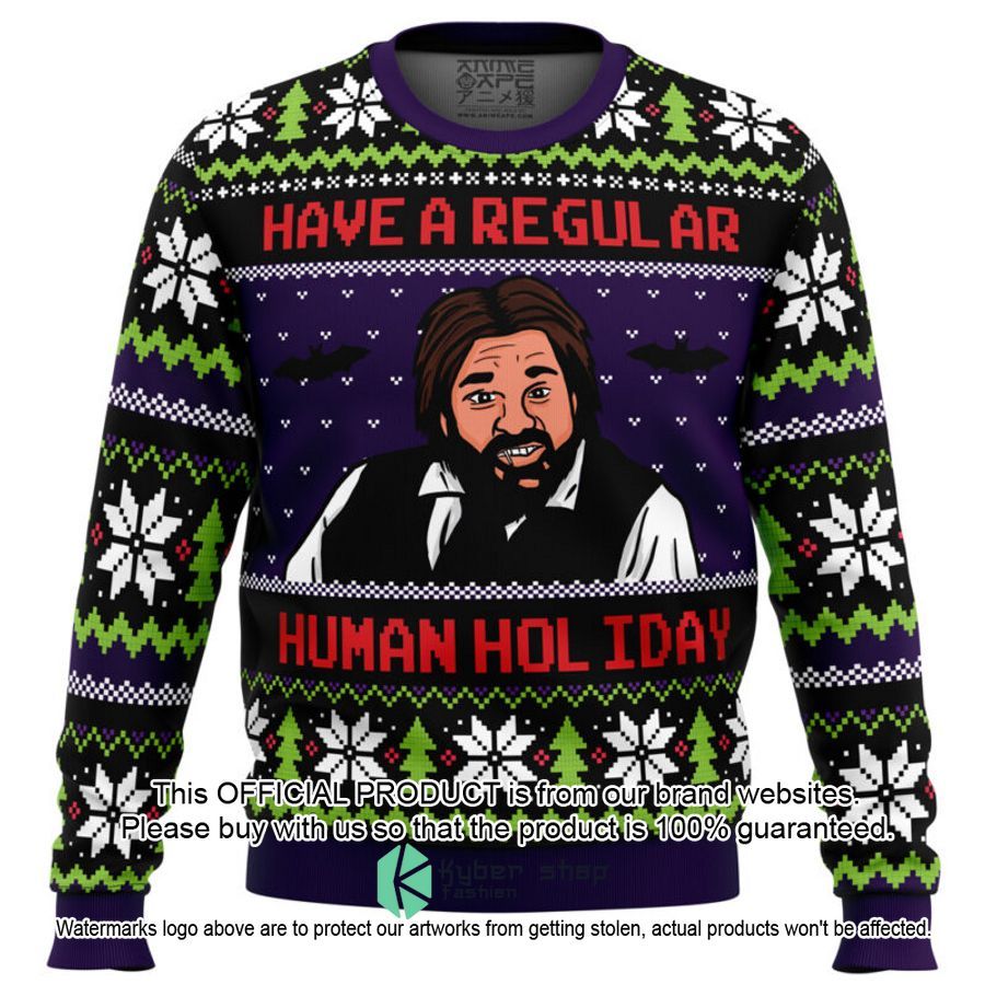 Regular Human Holiday What We Do In The Shadows Christmas Sweater 16