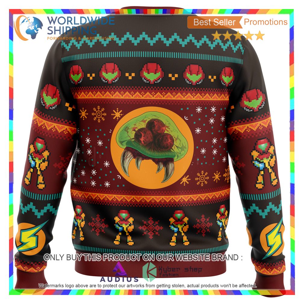 Samus Metroid Ugly Christmas Sweater 3 samus metroid ugly christmas sweater 3 1708