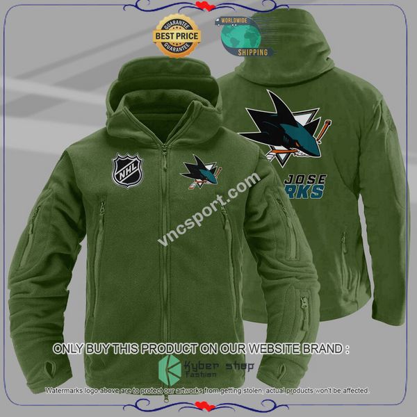San Jose Sharks Tactical Hoodie 5 San Jose Sharks Tactical Hoodie word2