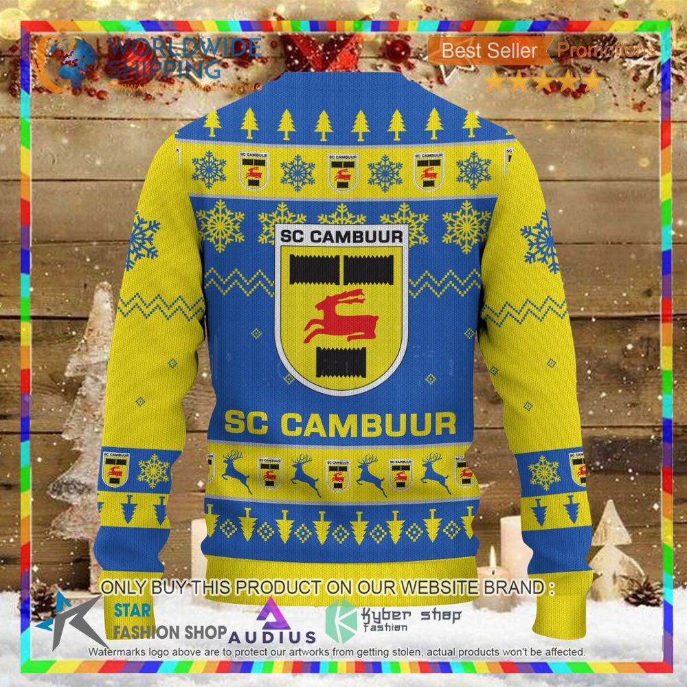 SC Cambuur Ugly Christmas Sweater 3 sc cambuur ugly christmas sweater 3 81066