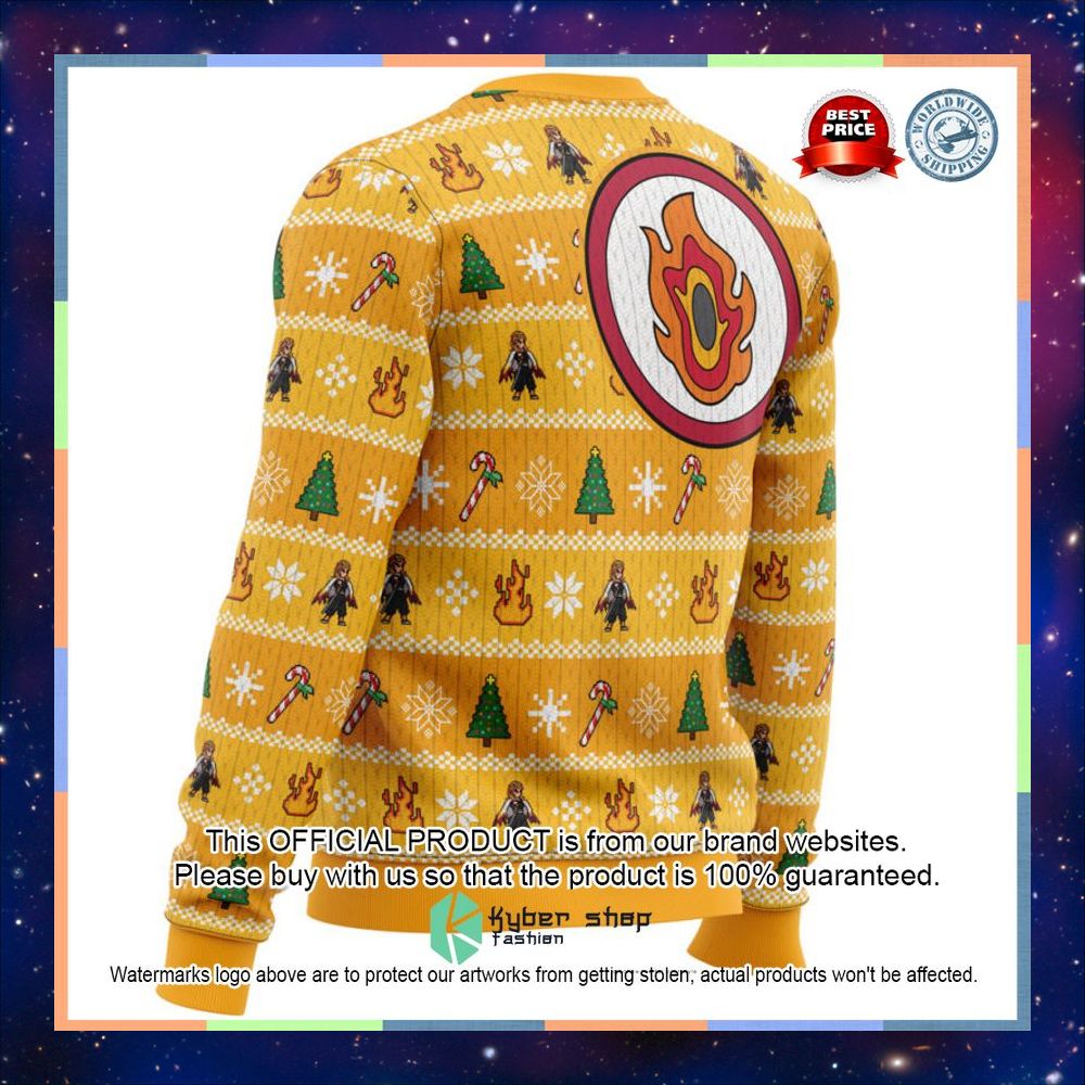 Set Your Heart Ablaze Rengoku Demon Slayer Sweater 7 Set Your Heart Ablaze Rengoku Demon Slayer Sweater word2
