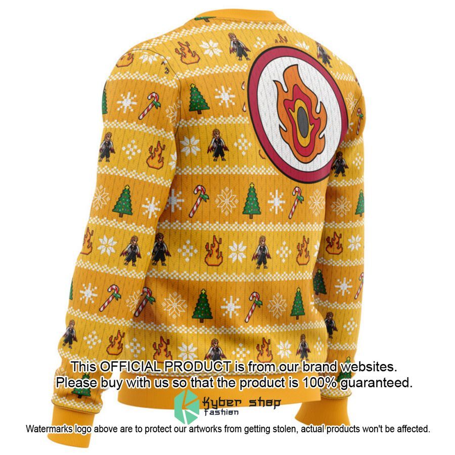 Set Your Heart Ablaze Rengoku Demon Slayer Sweater 3 Set Your Heart Ablaze Rengoku Demon Slayer Sweater word2
