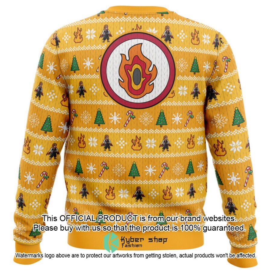Set Your Heart Ablaze Rengoku Demon Slayer Sweater 4 Set Your Heart Ablaze Rengoku Demon Slayer Sweater word2