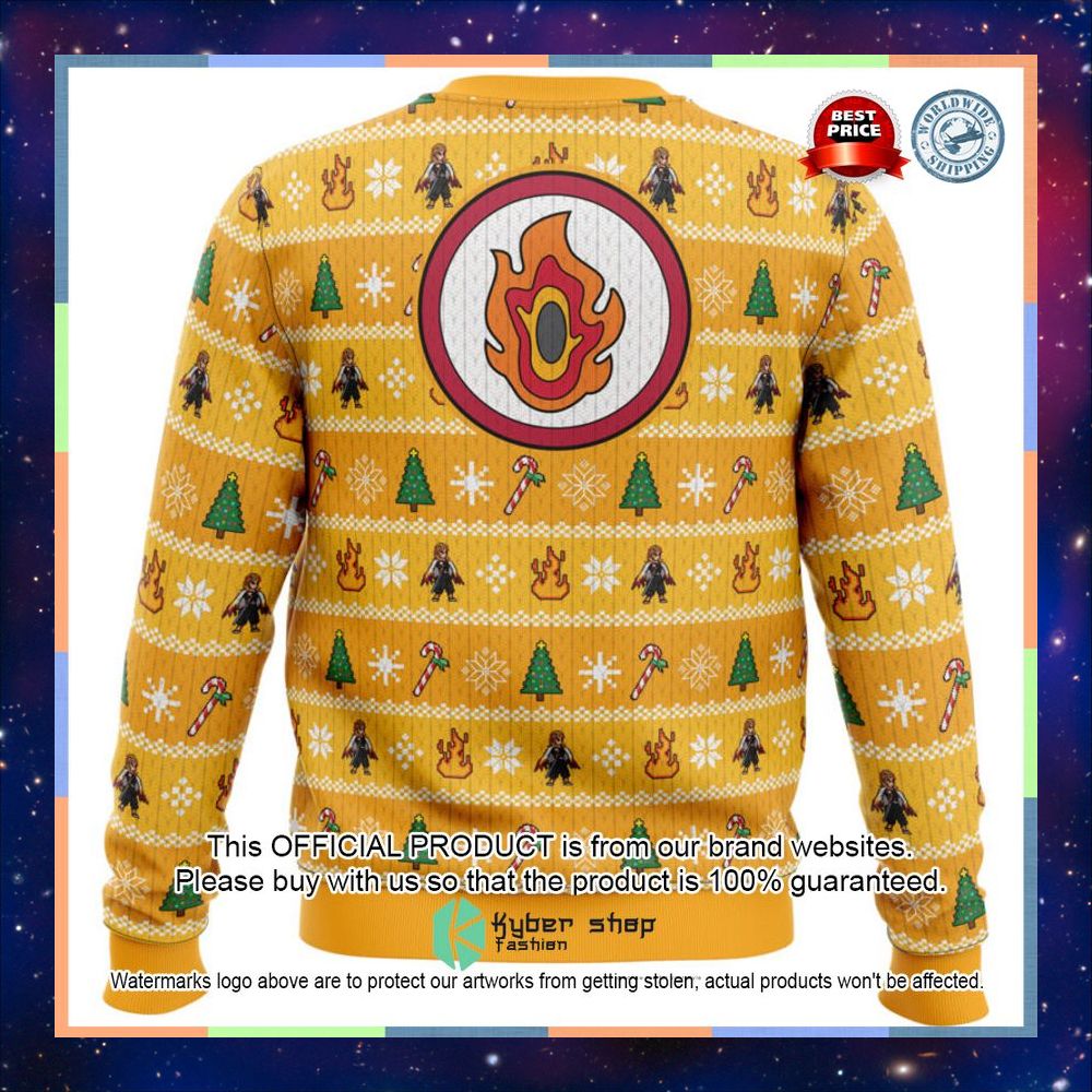 Set Your Heart Ablaze Rengoku Demon Slayer Sweater 8 Set Your Heart Ablaze Rengoku Demon Slayer Sweater word2