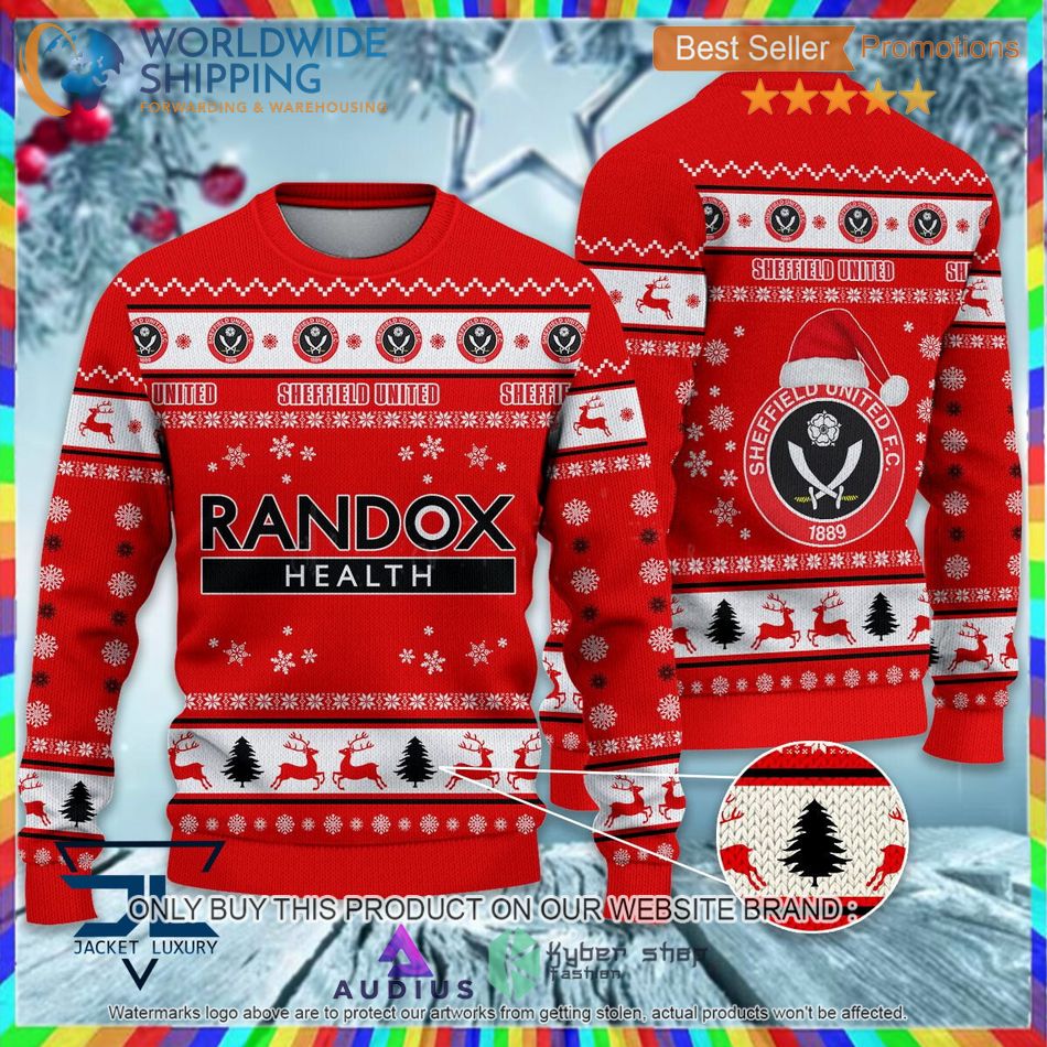 sheffield united f c efl ugly christmas sweater 1 23772