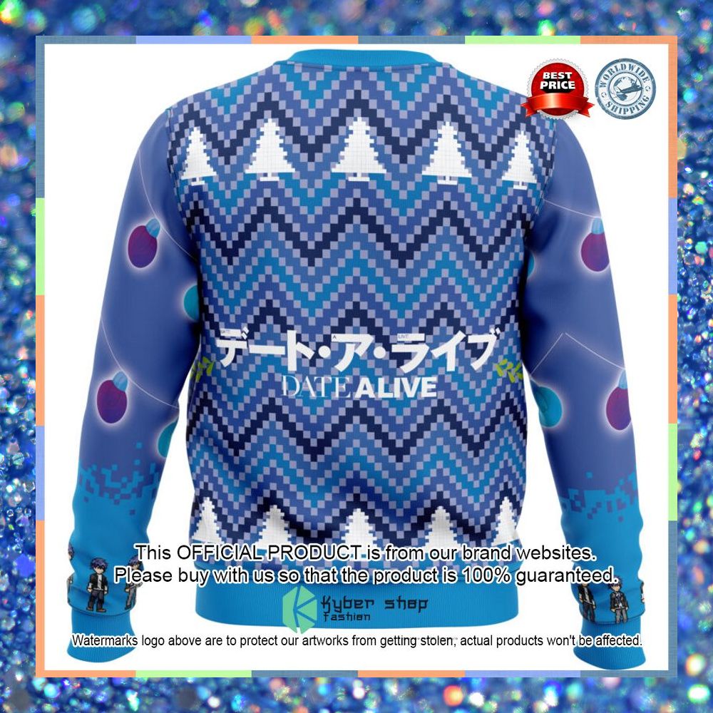 Shido Itsuka Date A Live Christmas Sweater 11
