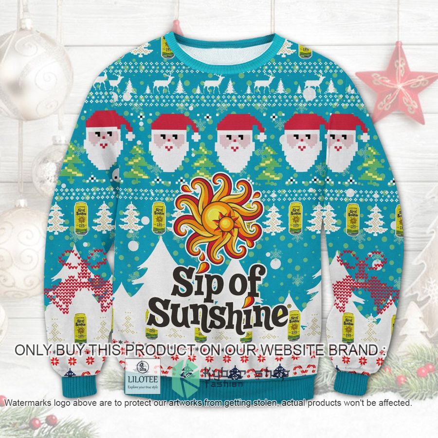 sip of sunshine christmas sweater sweatshirt 1 44636