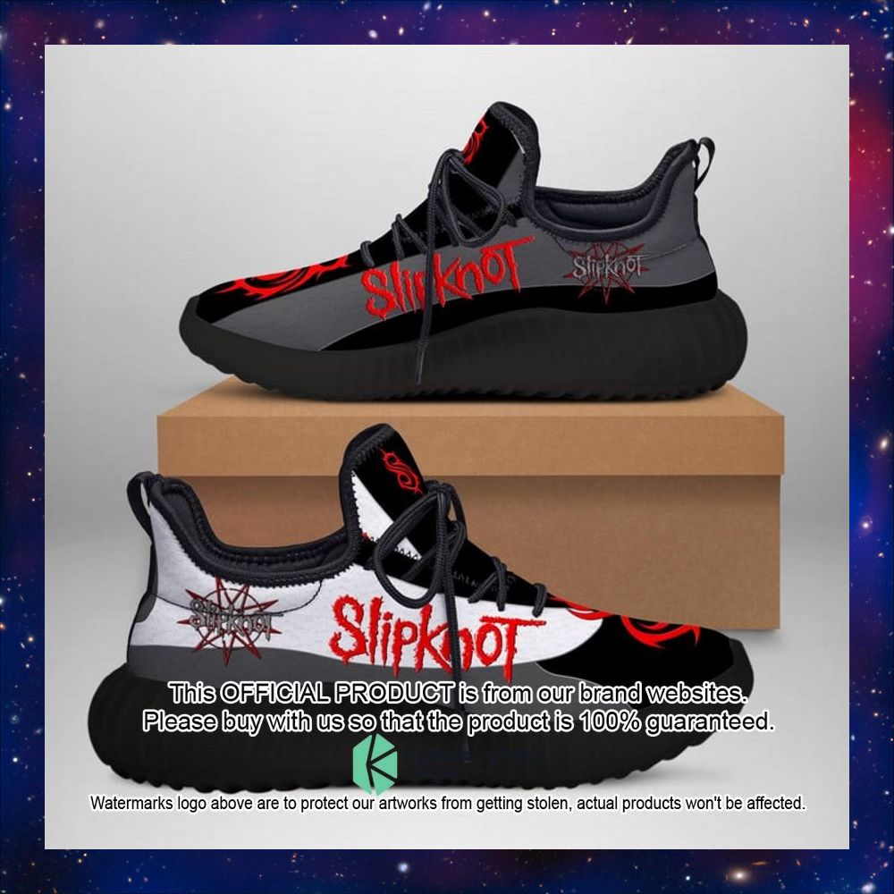 Slipknot band logo black Yeezy Shoes 5 Slipknot band logo black Yeezy Shoes word2