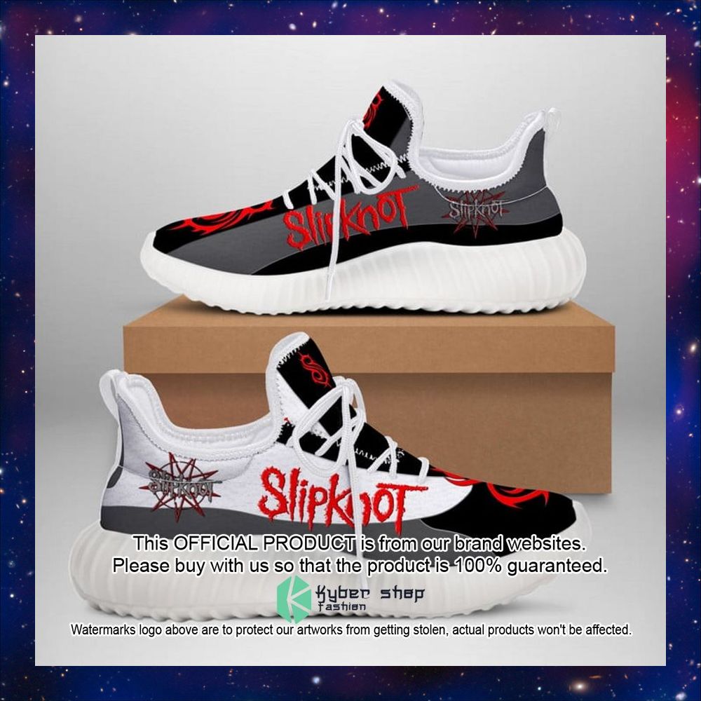 Slipknot band logo black Yeezy Shoes 6 Slipknot band logo black Yeezy Shoes word2