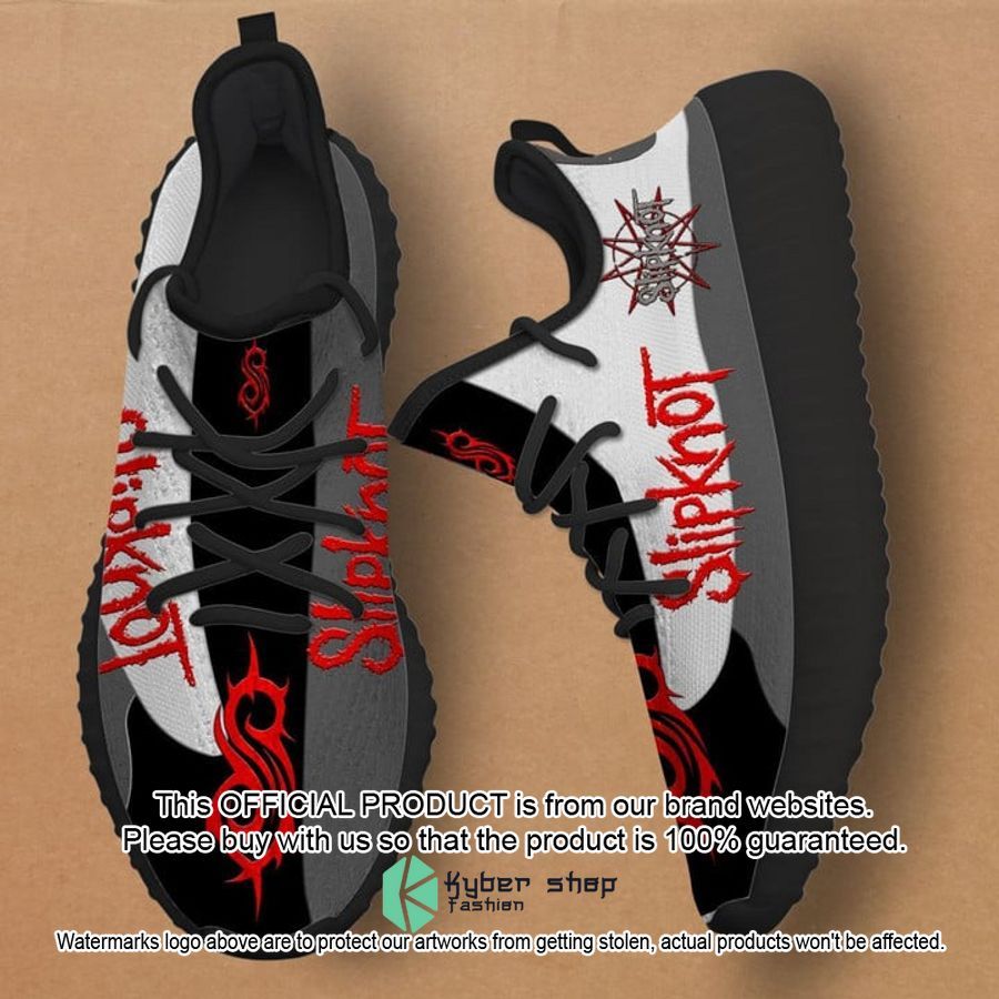 Slipknot band logo black Yeezy Shoes 3 Slipknot band logo black Yeezy Shoes word2