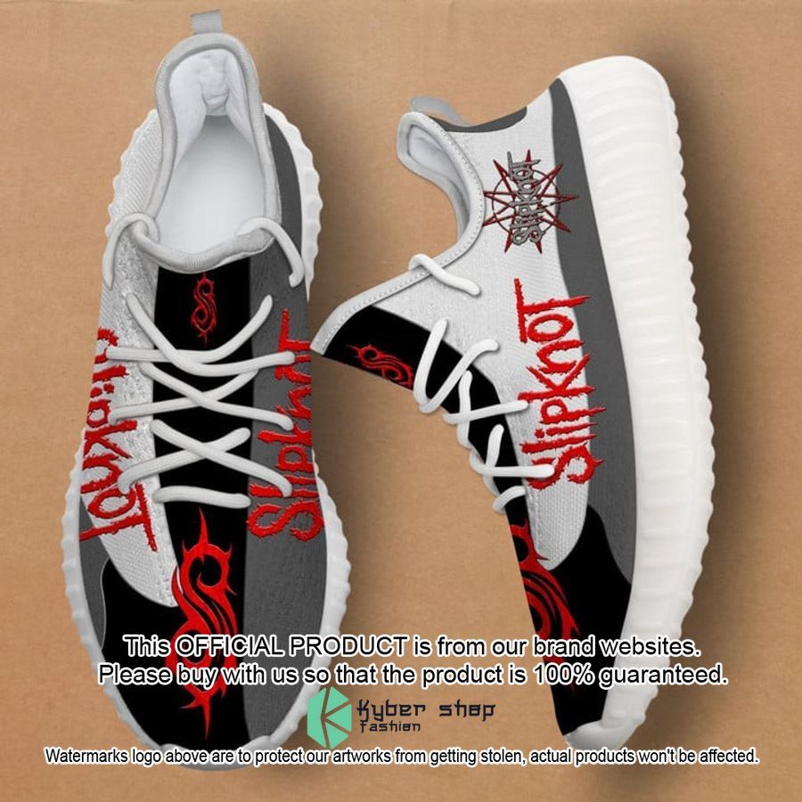Slipknot band logo black Yeezy Shoes 4 Slipknot band logo black Yeezy Shoes word2