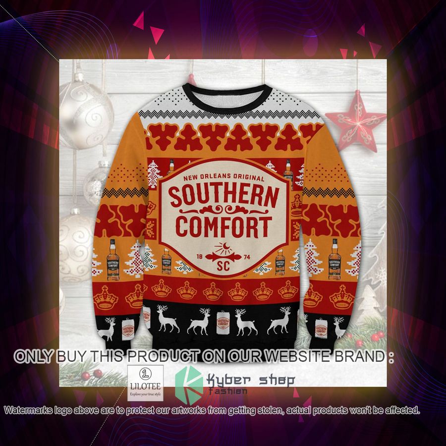 Southern Comfort Christmas Sweater, Sweatshirt 3 southern comfort christmas sweater sweatshirt 3 78598