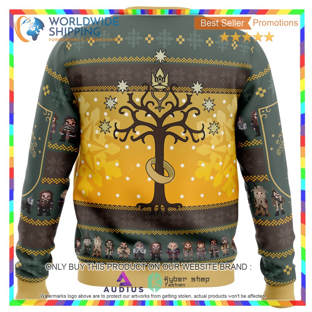 Spend Christmas in Fellowship The Lord of the Rings Ugly Christmas Sweater 5 spend christmas in fellowship the lord of the rings ugly christmas sweater 5 11258