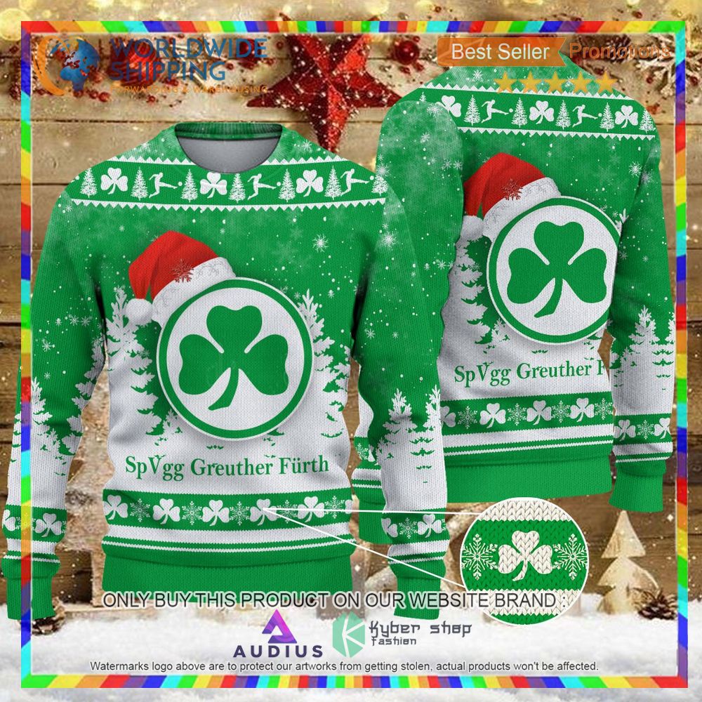 spvgg greuther furth ugly christmas sweater 1 78109