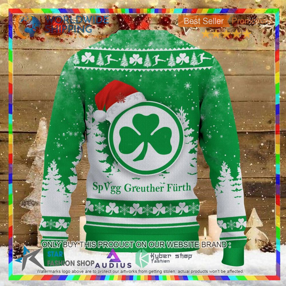 SpVgg Greuther Furth Ugly Christmas Sweater 3 spvgg greuther furth ugly christmas sweater 3 91771