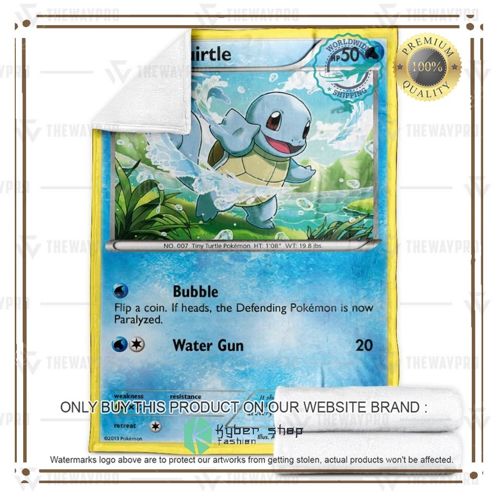 Squirtle Anime Pokemon Blanket 3 squirtle anime pokemon blanket 3 42497