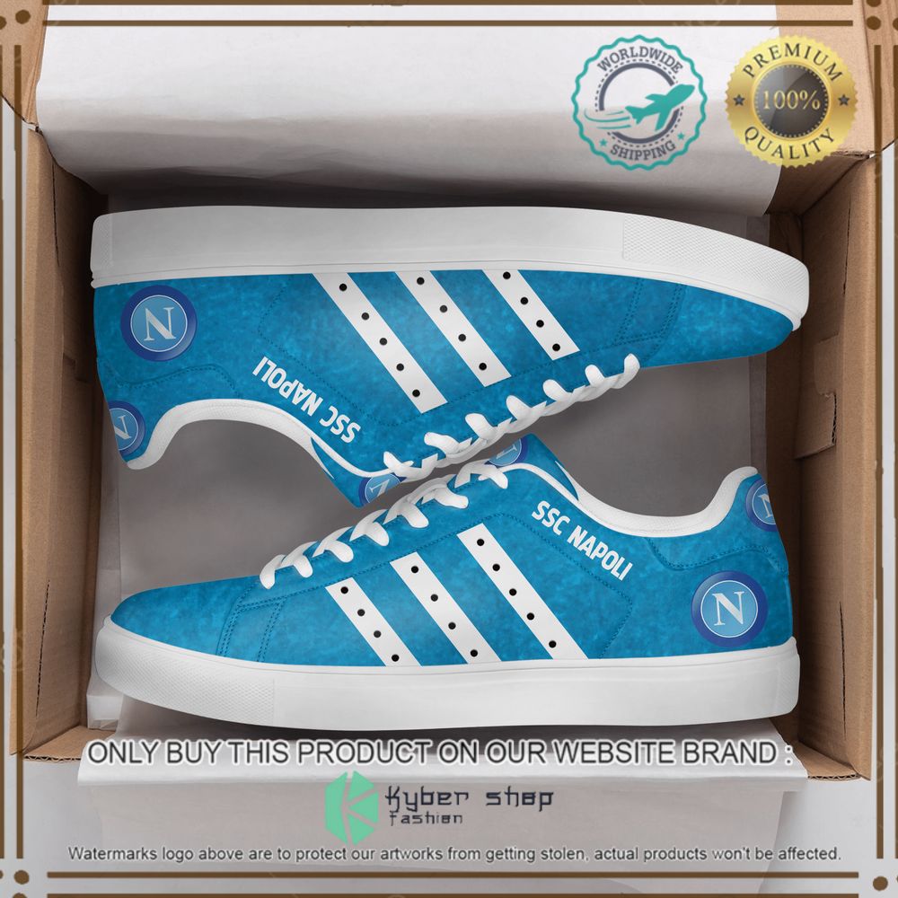 ssc napoli fc logo stan smith low top shoes 2 35853