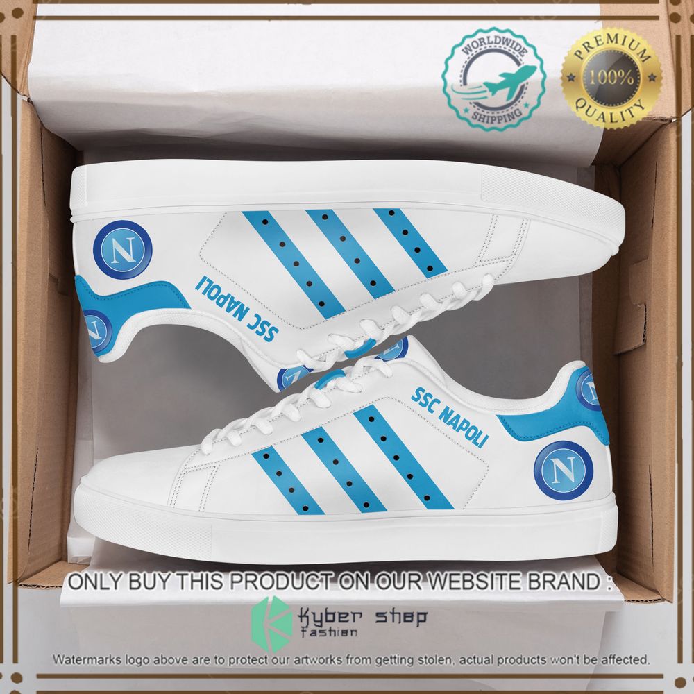 ssc napoli fc stan smith low top shoes 1 49779