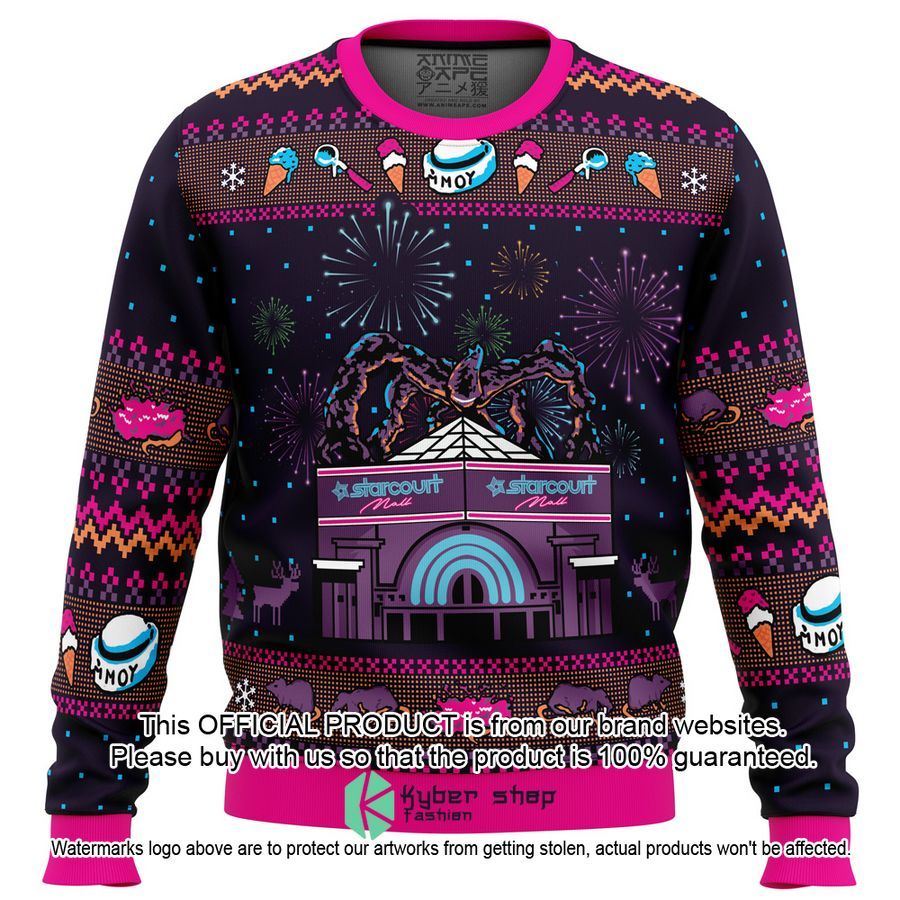 Stranger Things Starcourt Christmas Sweater