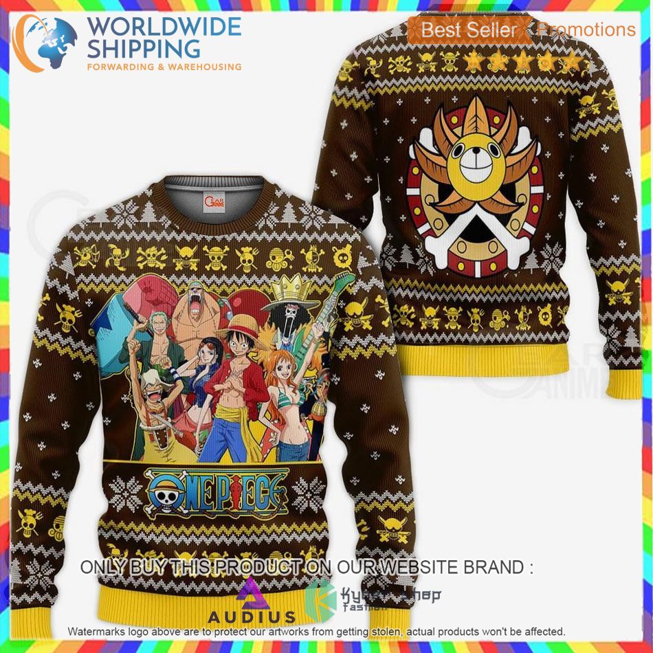 straw hat pirates one piece anime sweater hoodie 1 90379
