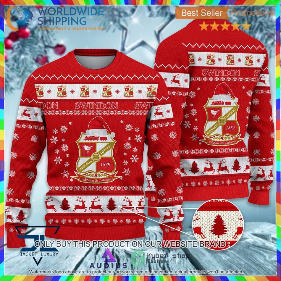 swindon town efl ugly christmas sweater 1 98555