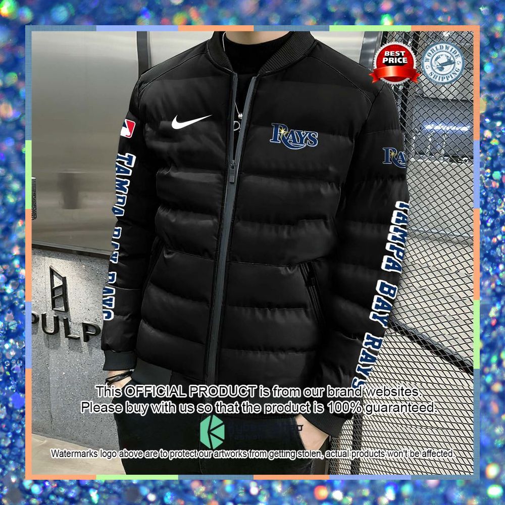 Tampa Bay Rays MLB Puffer Down Jacket 4 Tampa Bay Rays MLB Puffer Down Jacket word3