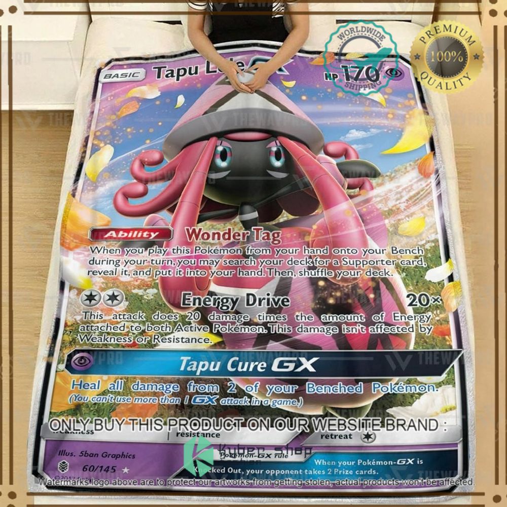 tapu lele gx guardians rising custom pokemon soft blanket 2 69518