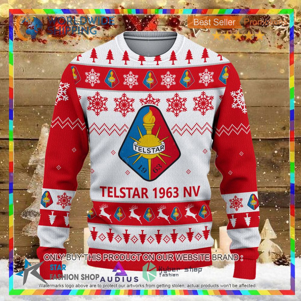 telstar 1963 nv ugly christmas sweater 2 13906