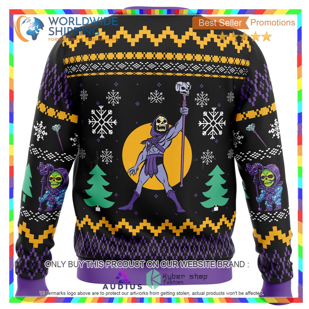 The Evil Power of Christmas He-Man Ugly Christmas Sweater 3 the evil power of christmas he man ugly christmas sweater 3 43184