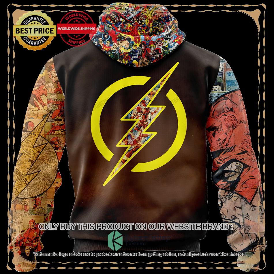 the flash dc comics universe hoodie hoodie mask 2 82985