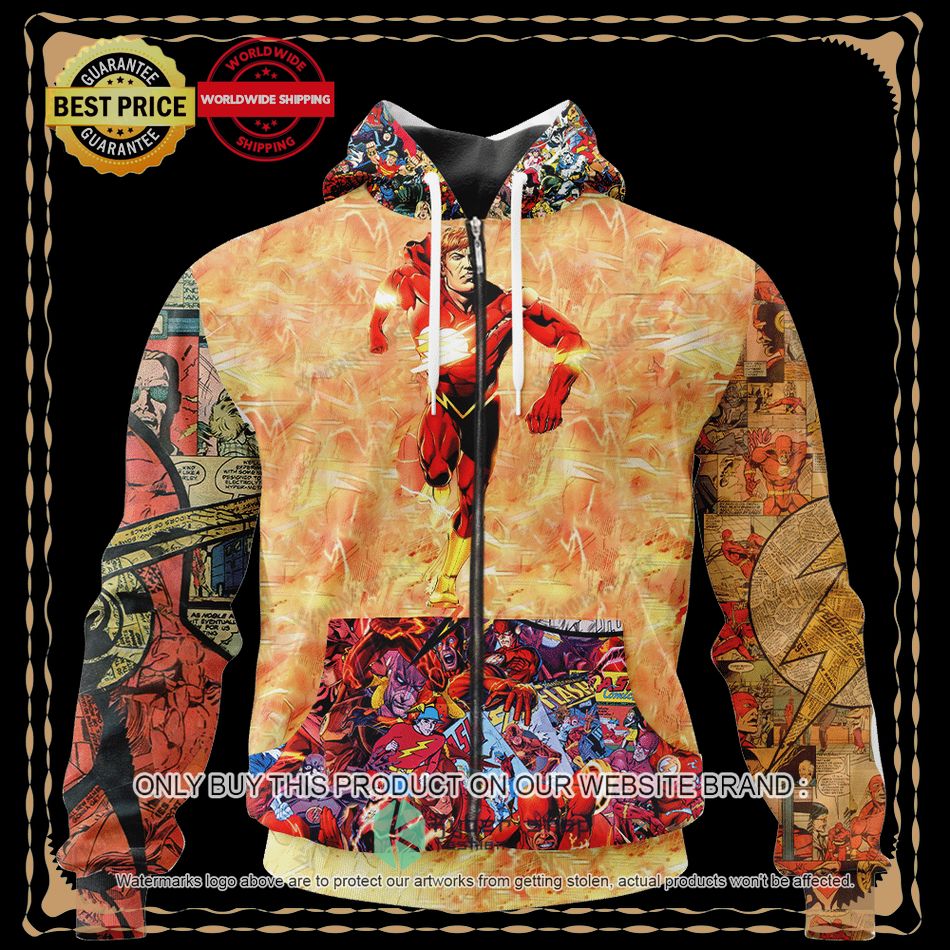 The Flash DC Comics Universe Yellow Hoodie, Hoodie Mask 3 the flash dc comics universe yellow hoodie hoodie mask 3 41173