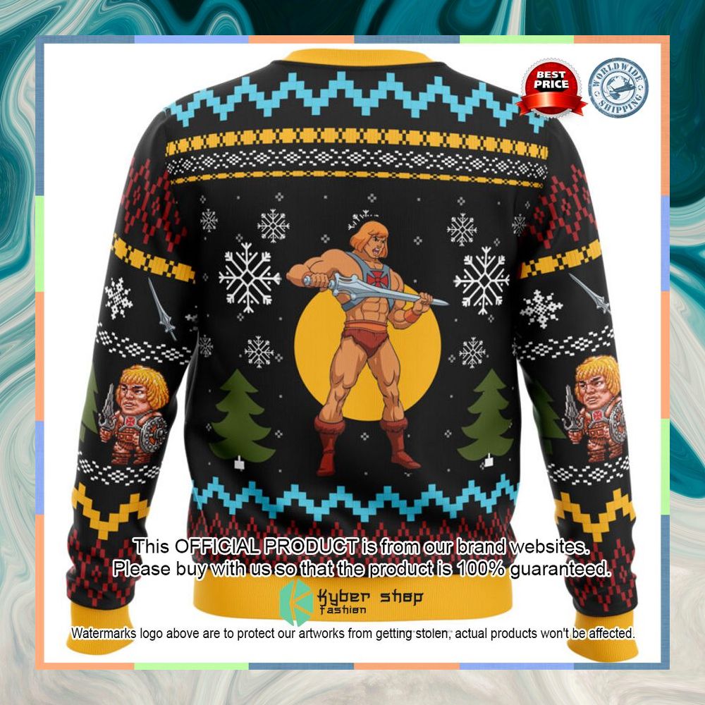 The Good Power of Christmas He-Man Christmas Sweater 4