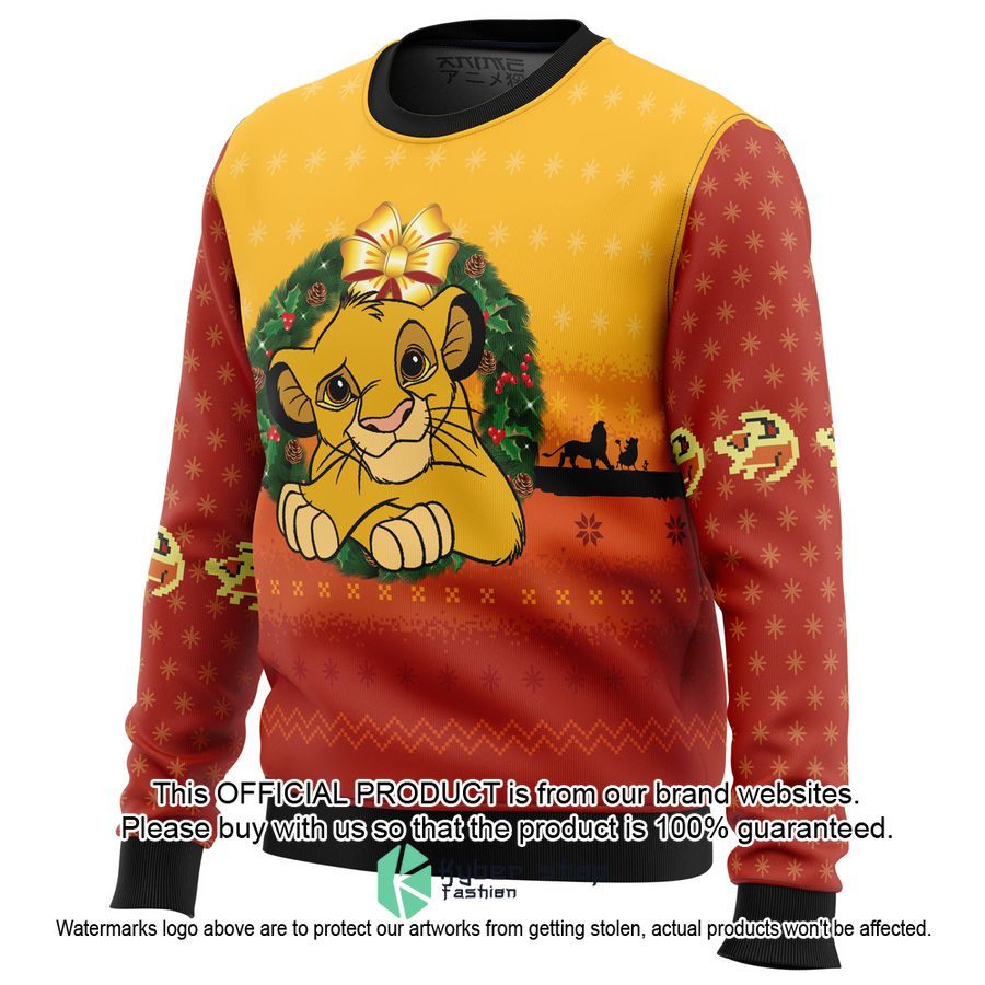 The Lion King Christmas Sweater 3 The Lion King Christmas Sweater word3