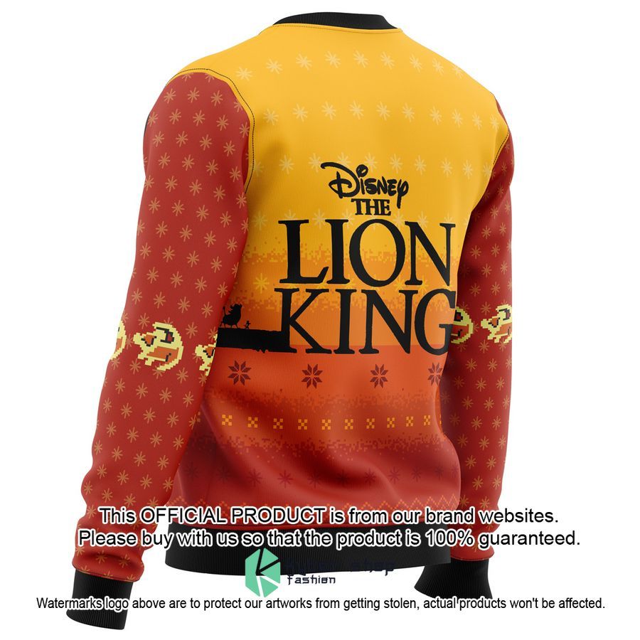 The Lion King Christmas Sweater 4 The Lion King Christmas Sweater word3