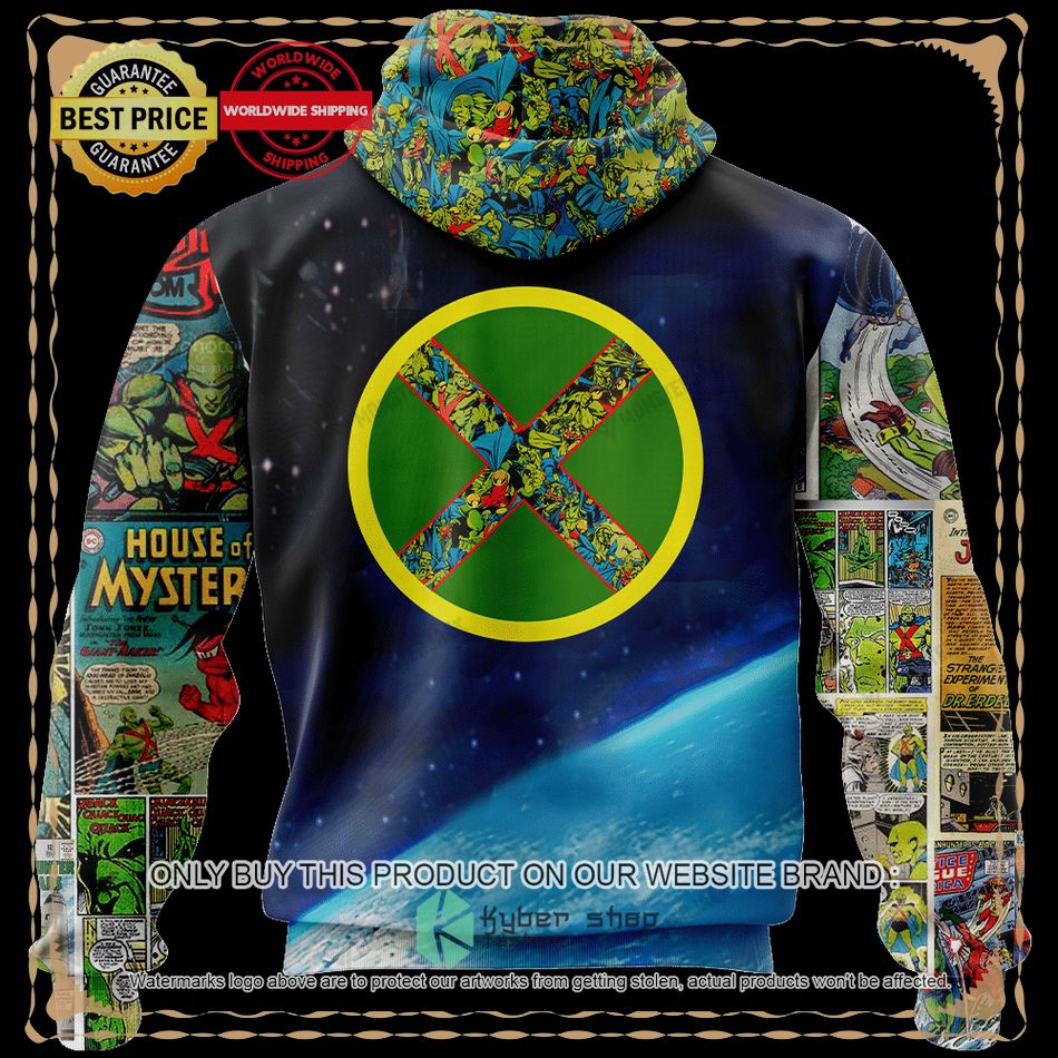 The Martian Manhunter DC Comics Universe Hoodie, Hoodie Mask 3 the martian manhunter dc comics universe hoodie hoodie mask 3 67046
