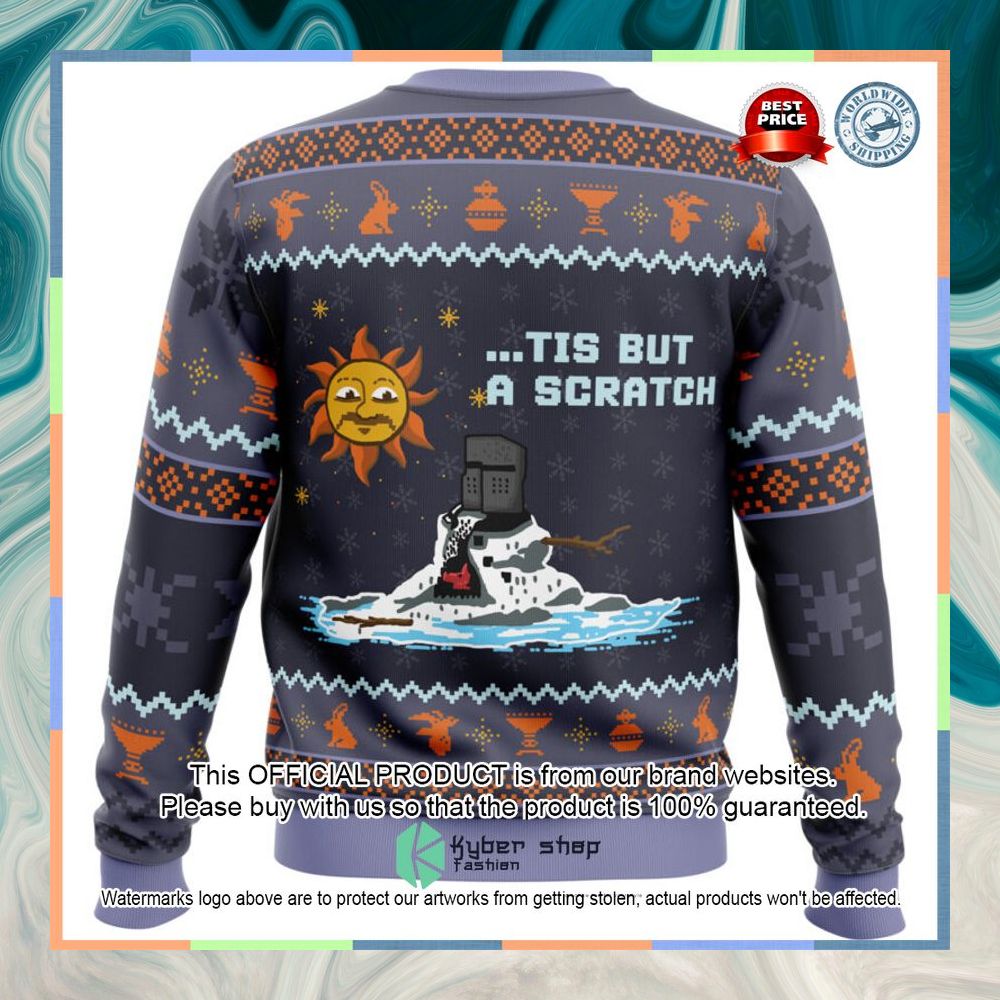 The Melting Knight Monty Python Christmas Sweater 8