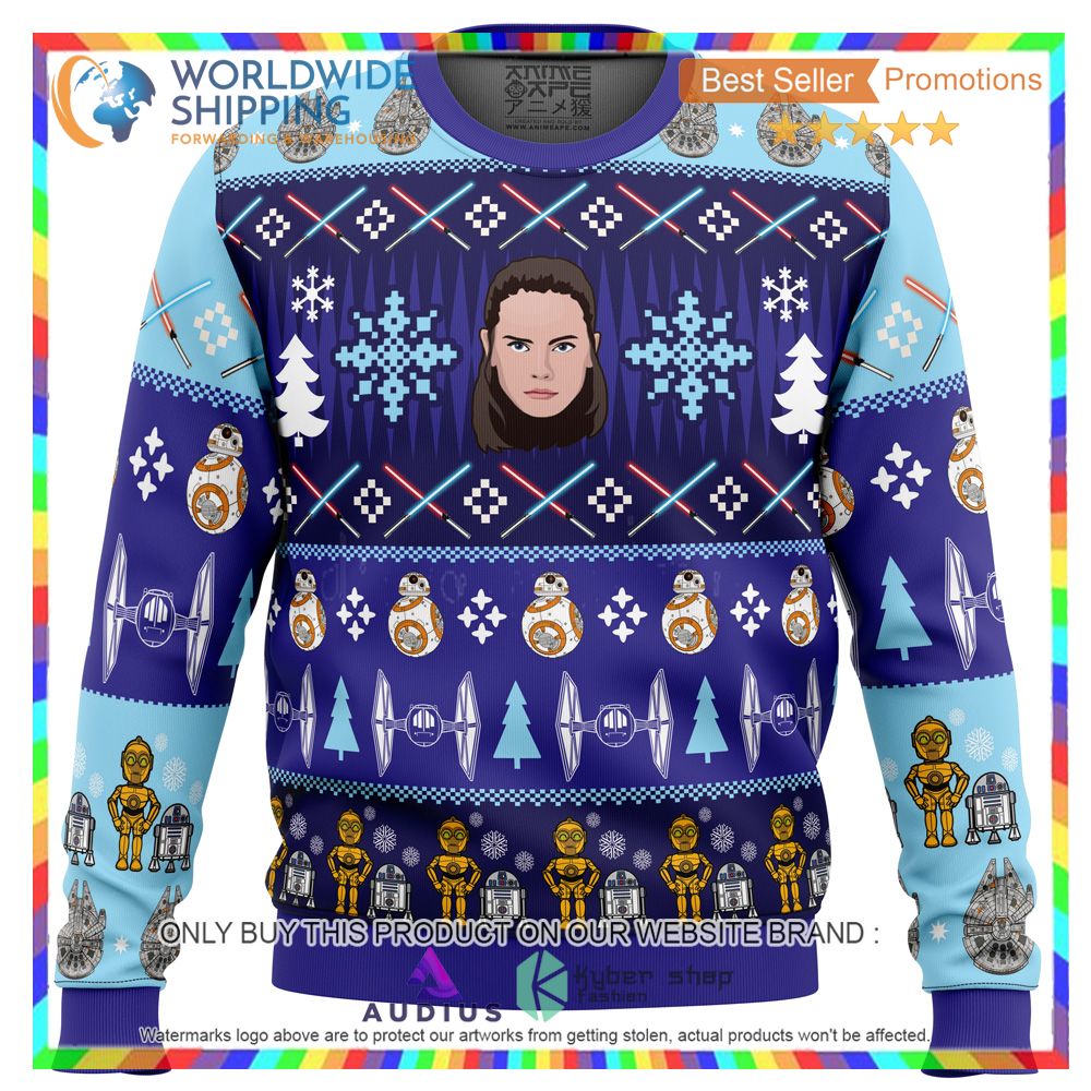 the rise of christmas star wars ugly christmas sweater 2 71339