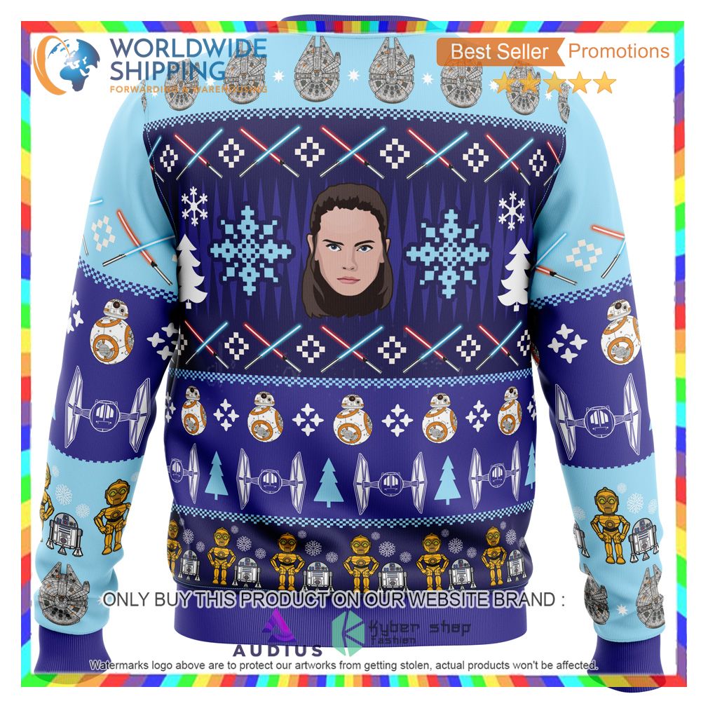 The Rise Of Christmas Star Wars Ugly Christmas Sweater 3 the rise of christmas star wars ugly christmas sweater 3 47663